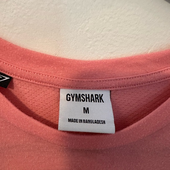 Gymshark Pink Sleeveless Muscle Tee Size M - Picture 3 of 3